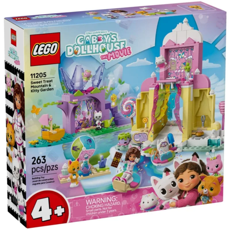 Blocos de Montar Monte dos Docinhos e Jardim da Fadinha Gabbys Dollhouse LEGO DO BRASIL - Lego