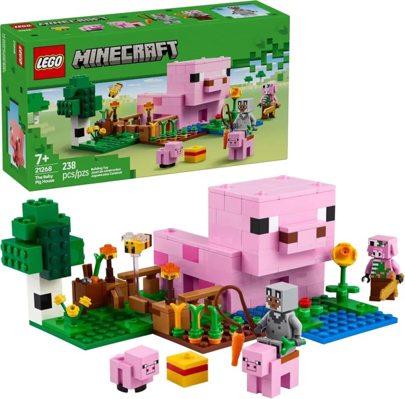 Minecraft - A Casa Porco Bebe (21268) - Lego - LC