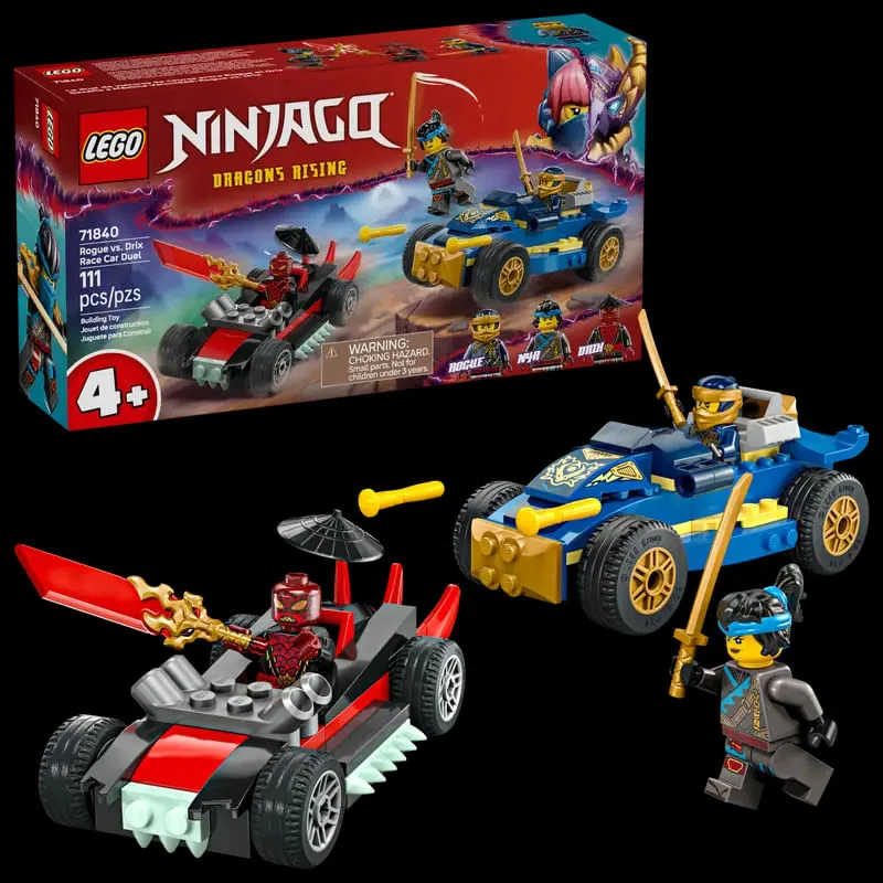 Blocos De Montar -  Duelo de Carros de Corrida de Rogue LEGO DO BRASIL - Lego