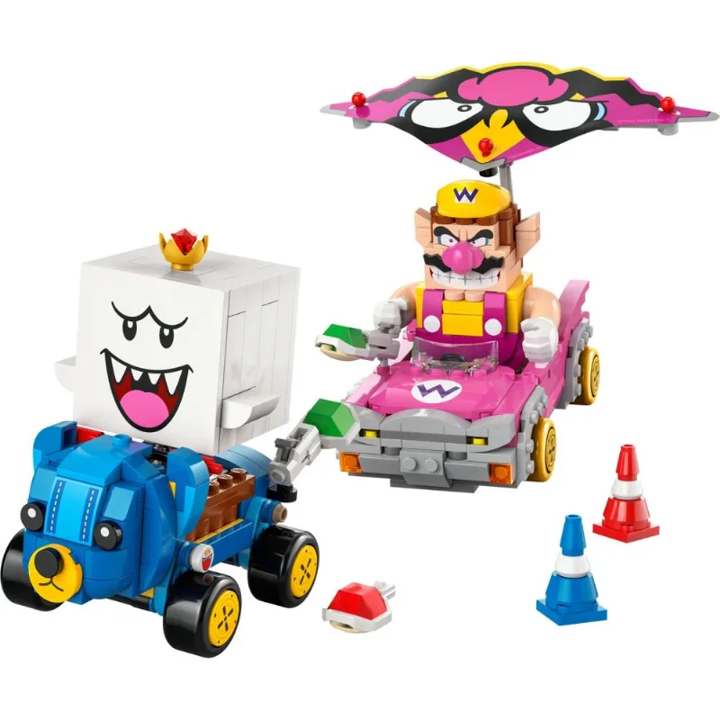 Blocos de Montar - Super Mario - Mario Kart - Wario E Rei Bu LEGO DO BRASIL
