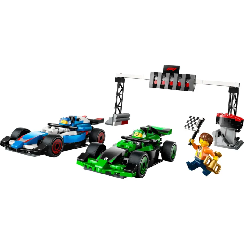 Blocos de montar - City - F1® Grid com carros de corrida VCARB e Sauber - 60474 LEGO DO BRASIL - Lego