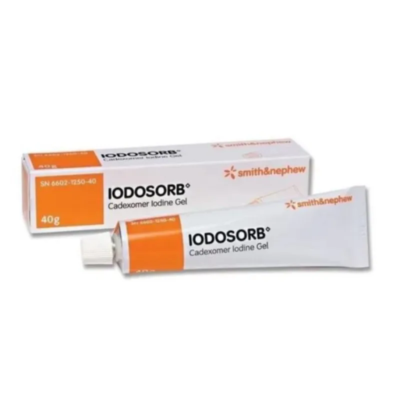 Pomada Iodosorb Curativo Antimicrobiano para Feridas - Smith & Nephew - Smith e Nephew