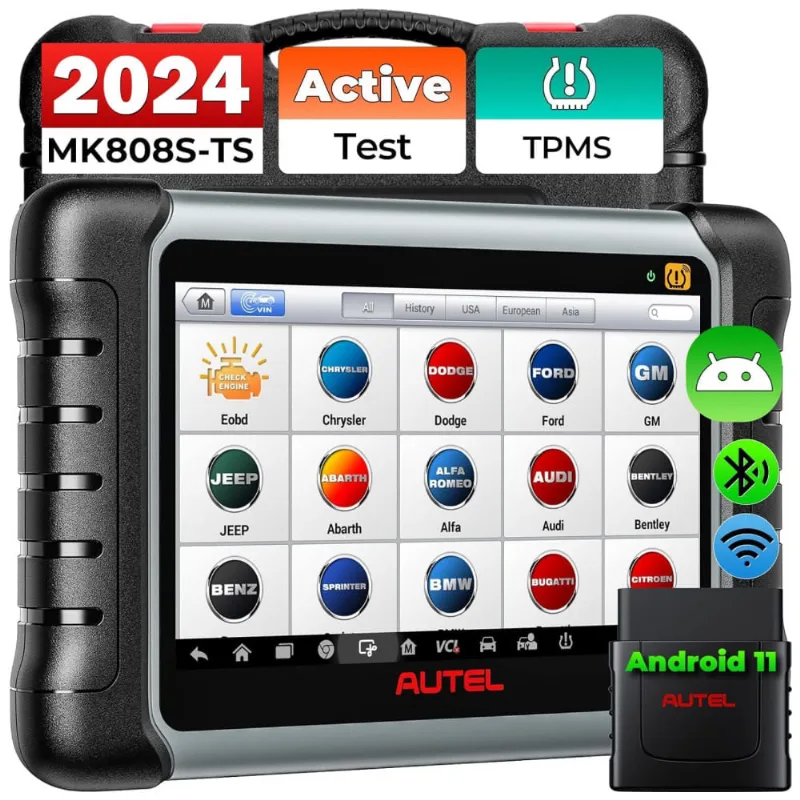 Scanner Automotivo Tpms Completo Bluetooth Memória De 32g Vários Idiomas