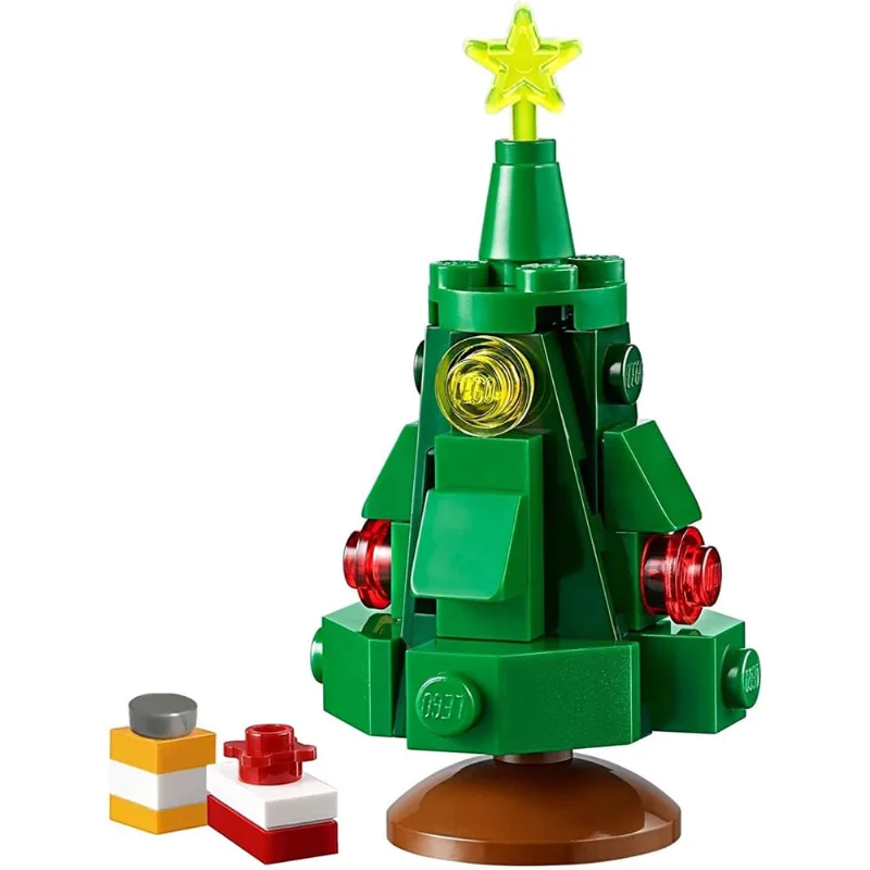 Constrói Pequena Árvore de Natal com Presentes - Conjunto lego de Férias 10245