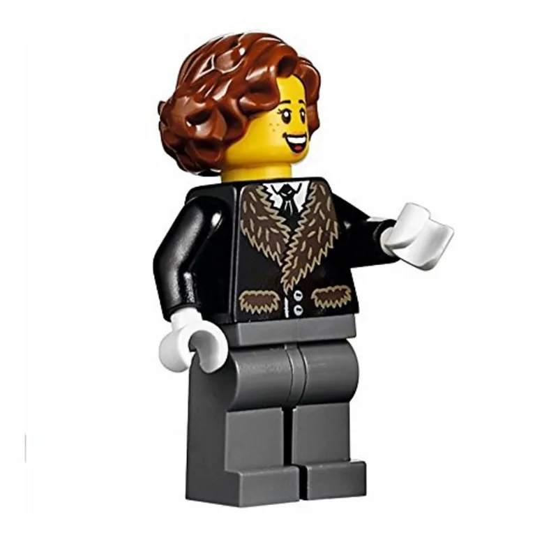 Lego Minifigura de Natal - Avó do Feriado de Inverno