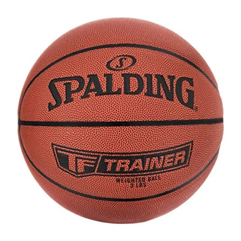 Bola Basquete Ponderada 3 lbs Spalding 29,5/ - Desenvolva Músculos e Melhore a Precisão