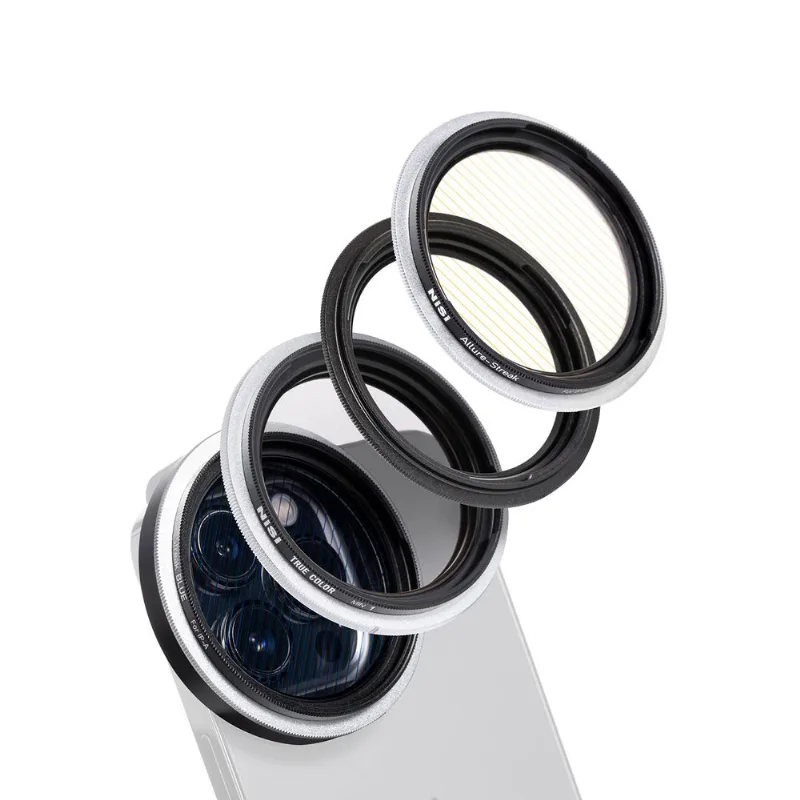 Kit Cinema Nisi Ip-a Com Suporte De Filtro E 4 Filtros Para Iphone