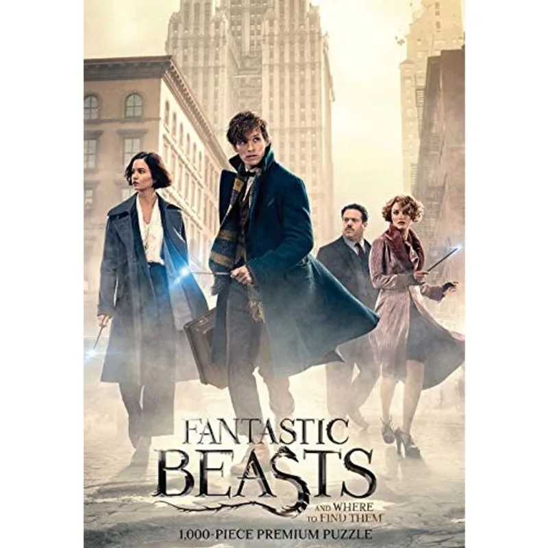 Usaopoly: Animais Fantásticos A pesquisa 1.000 Peça Premium Puzzle Animais Fantásticos Os Crimes de Grindelwald Fantásticos Bestas Quebra-Cabeças de Jigsaw