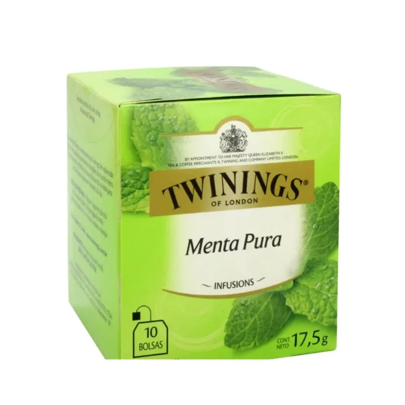Chá Inglês de Hortelã Twinings 17,5g com 10 unidades