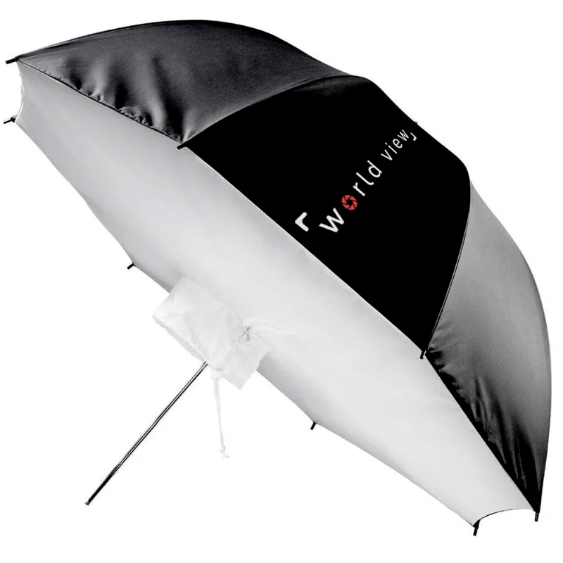 Sombrinha Softbox Bounce 110cm Guarda-chuva Com Difusor Frontal Para Flash E Estúdio