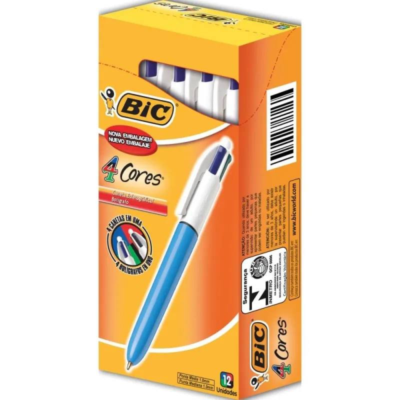 Caneta Esferografica BIC 4 Cores - bic