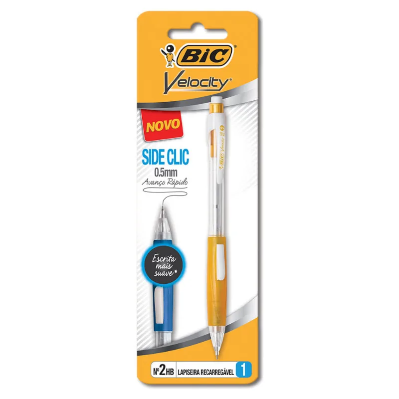 Lapiseira 0.5mm - Velocity - Side Clic - BIC
