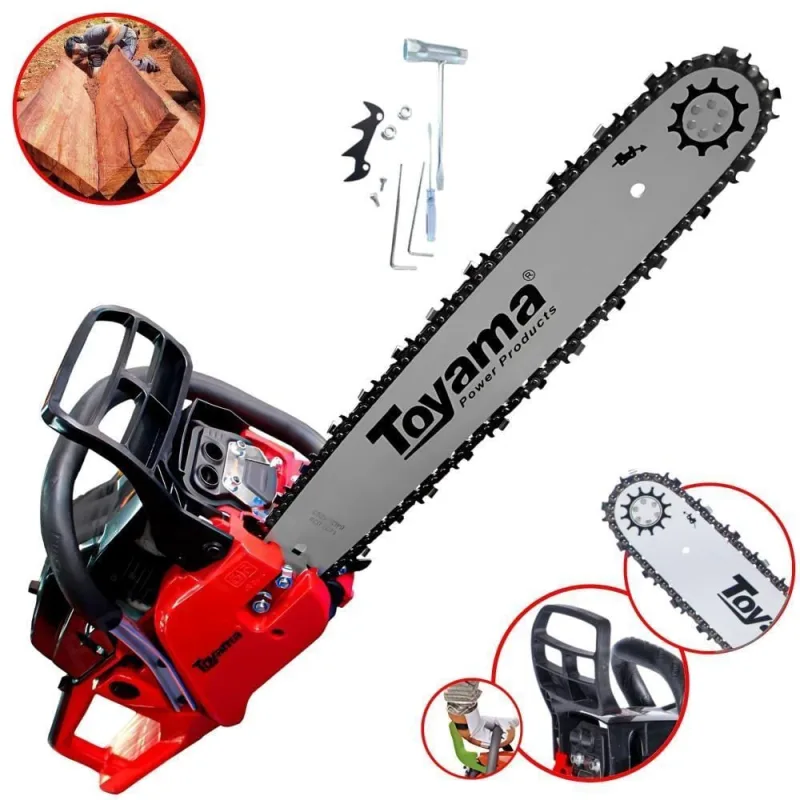 Motosserra TCS58F-G2 3,2HP 55CC com Sabre 18'' Vermelho Toyama - Toyama