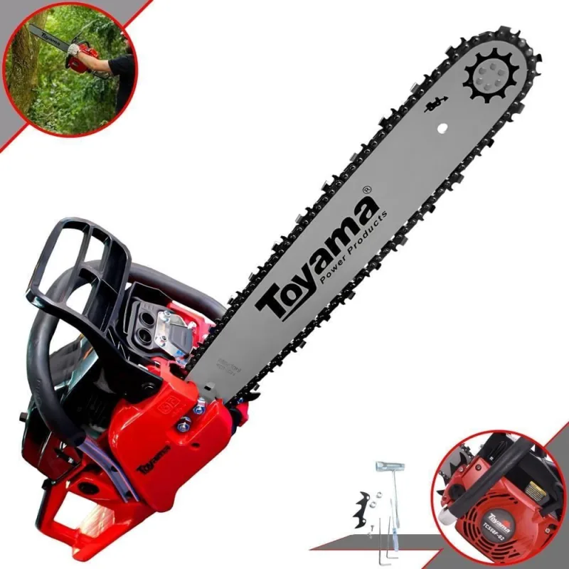 Motosserra TCS58FG2 à Gasolina 55cc com Sabre 18'' Vermelho Toyama - Toyama