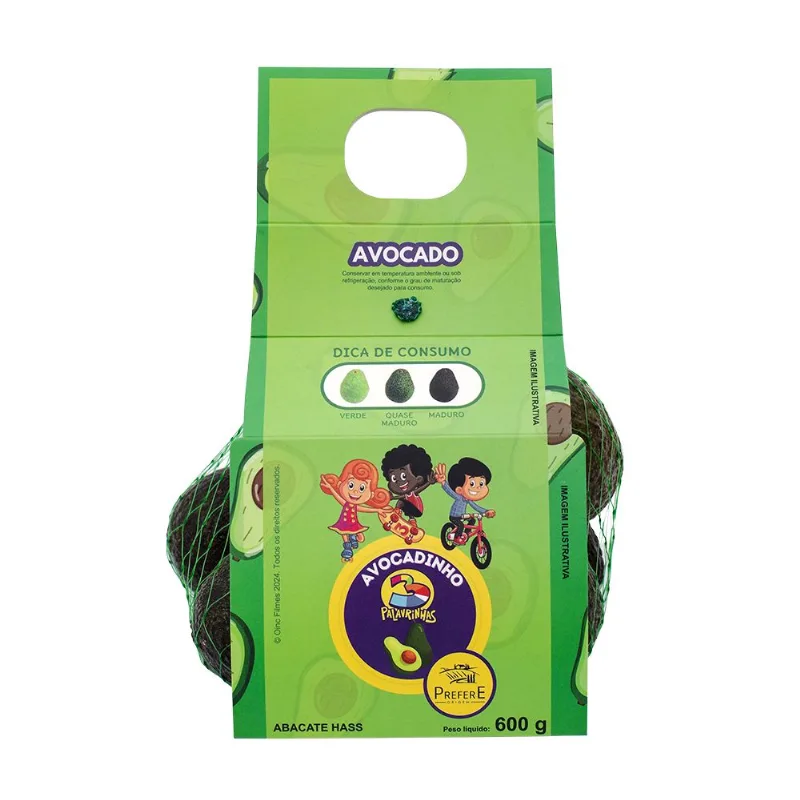 Avocadinho 3 Palavrinhas 600g