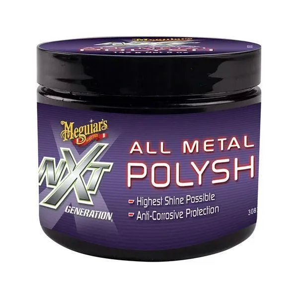 Nxt Polidor De Cromados E Metais 142g - Meguiars