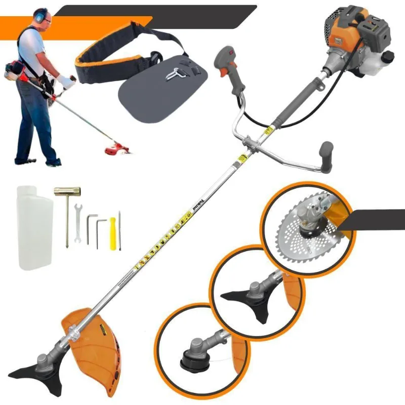 Roçadeira Tekna Rl430-p 43cc 1,7hp 2t + Faca 40 Dentes