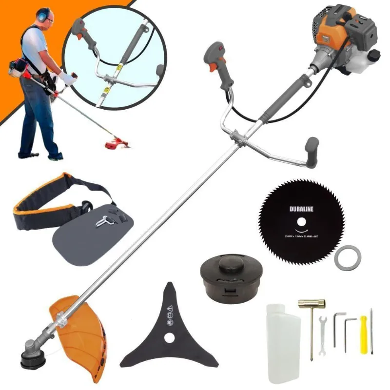 Roçadeira à Gasolina Lateral Rl430-p Tekna 1,7hp 3 Em 1