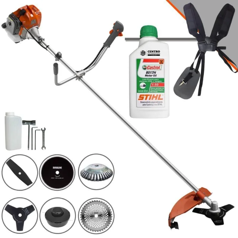 Roçadeira Rl520acg2 52cc Multifuncional 6 Em 1 + óleo Stihl