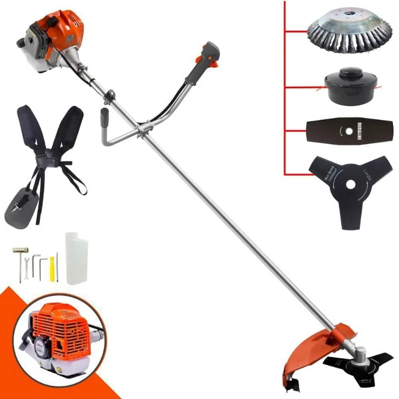 Roçadeira Rl430acntk 43cc 1,7hp + Faca 40d + Escova De Aço