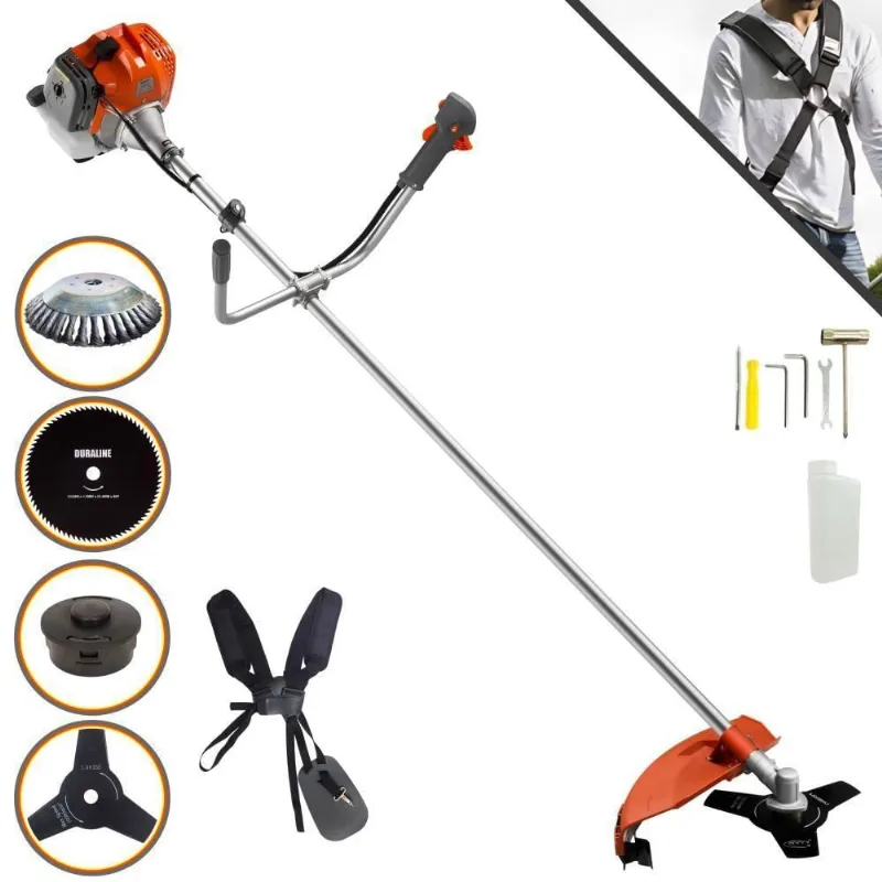 Roçadeira Rl430acntk Tekna 43cc 1,7hp Com 4 Opções De Cortes