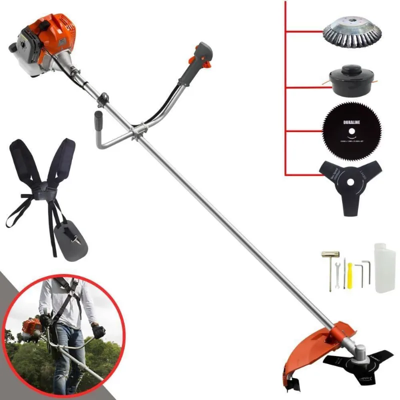 Roçadeira Rl430acntk 43cc C/ Carretel + Faca 3p 80d E Escova
