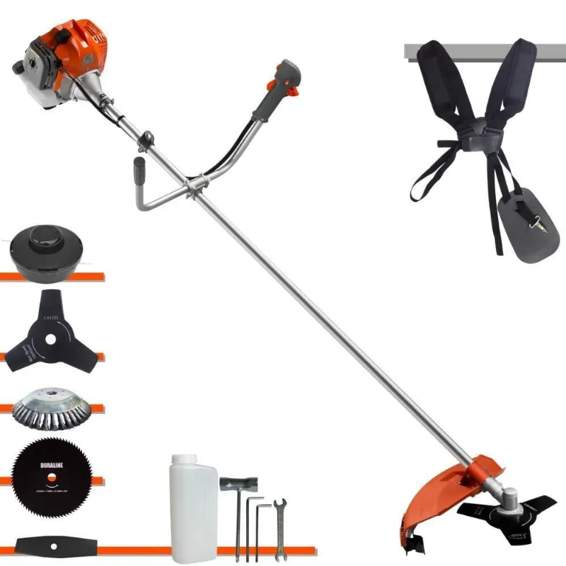 Roçadeira Tekna Rl430acntk 43cc 1,7hp Com 5 Opções De Cortes