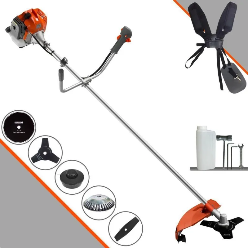 Roçadeira Rl430acntk 43cc 1,7hp Tekna Com 5 Opções De Cortes