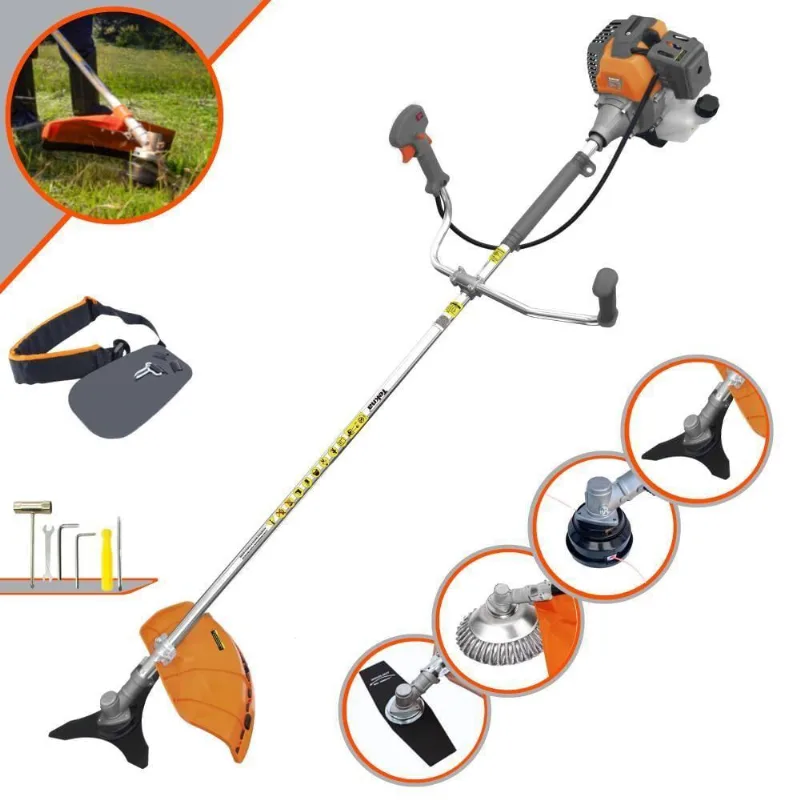 Roçadeira Rl430p 43cc 2t Com Carretel + Faca 2p 3p E Escova