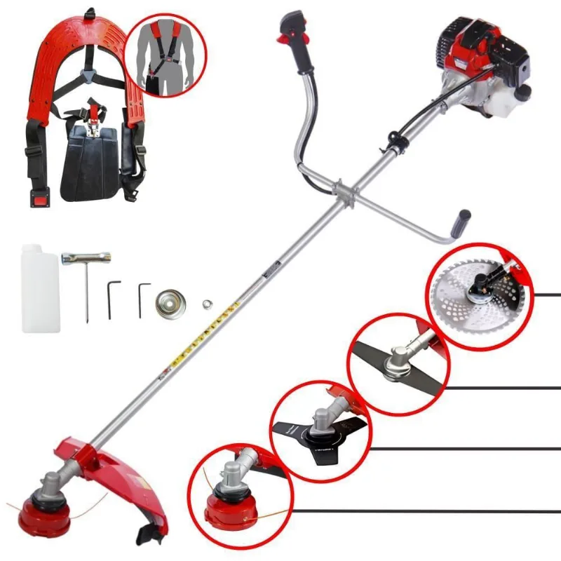 Roçadeira Rt43l 43cc 1,7hp Com Carretel + Faca 2p 3p E 40d