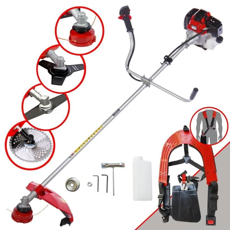 Roçadeira Rt43l 43cc 1,7hp Toyama Com 4 Opções De Cortes