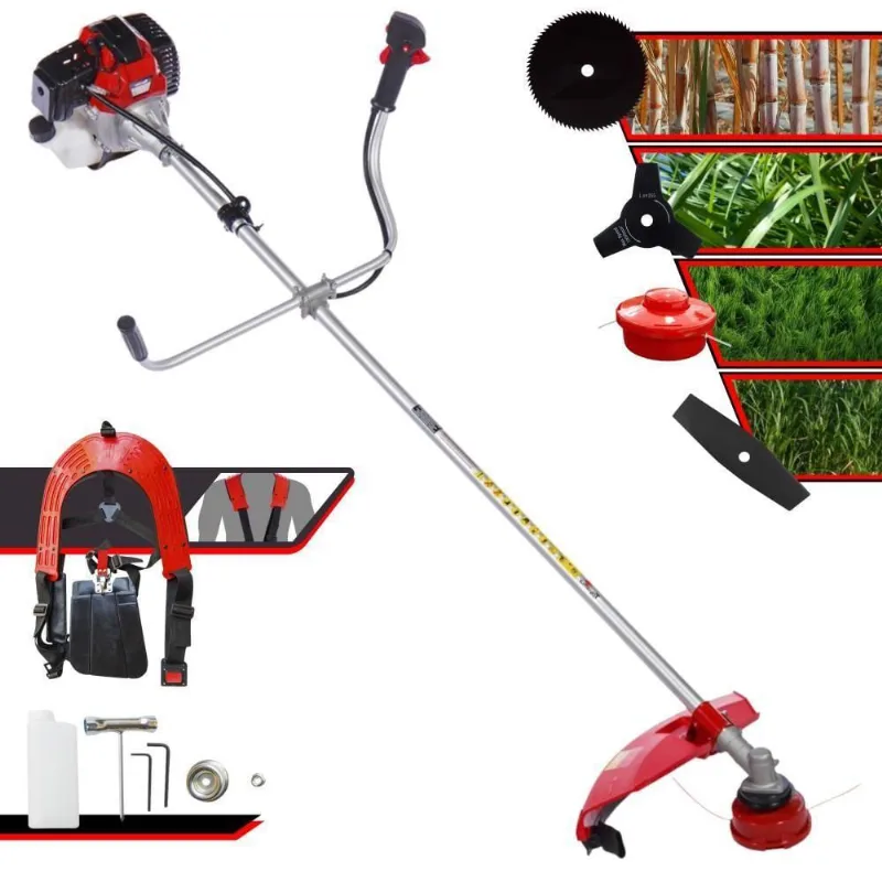 Roçadeira Rt43l 43cc 1,7hp Com Carretel + Faca 2p 3p E 80d