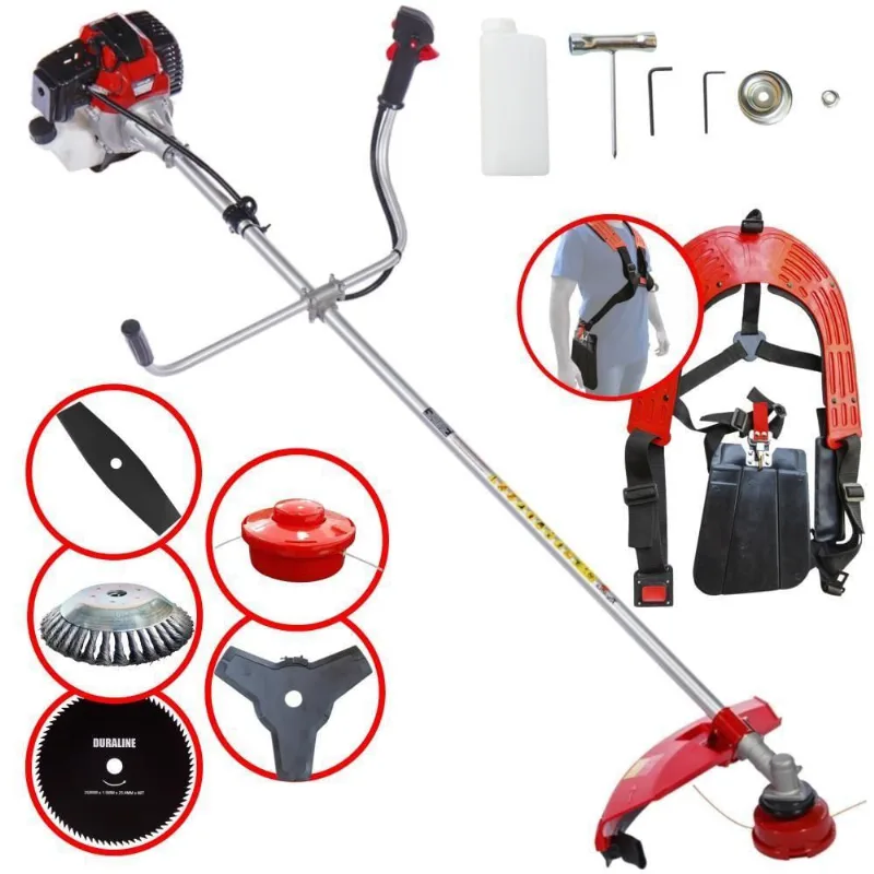 Roçadeira Rt43l 43cc 1,7hp Toyama Com 5 Opções De Cortes