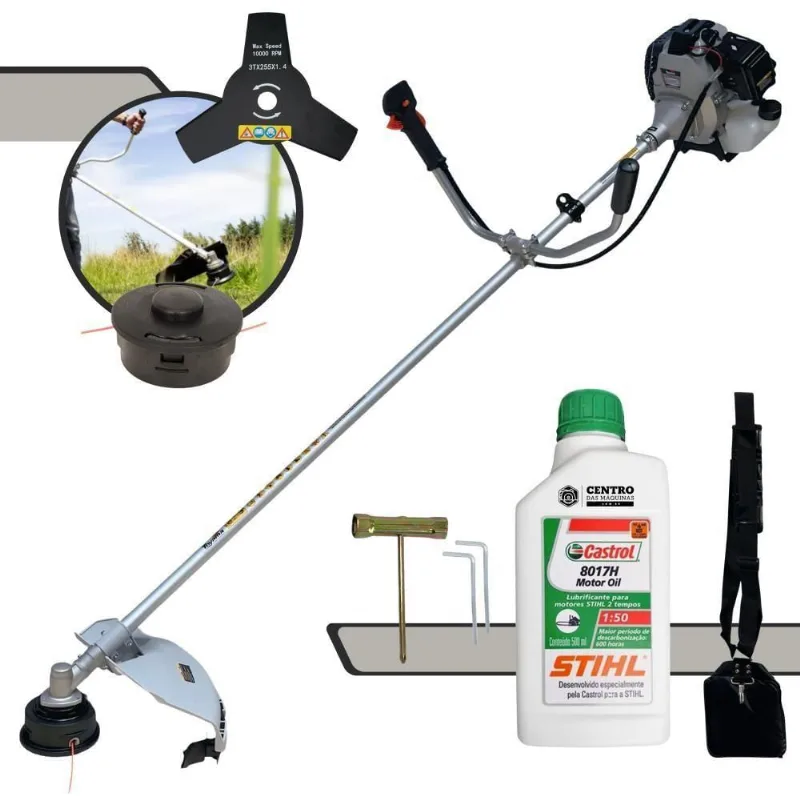 Roçadeira Multifunções Tbc43h Toyama 1,7hp 43cc + Óleo Stihl