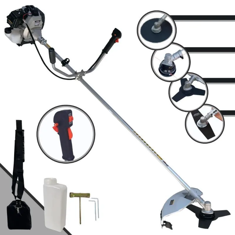 Roçadeira Tbc43h 43cc 1,7hp Com Carretel + Faca 2p 3p E 80d