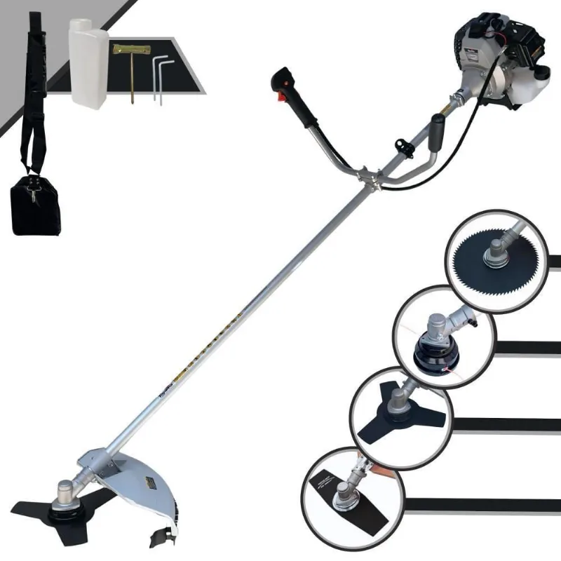 Roçadeira Tbc43h 43cc 1,7hp Toyama Com 4 Opções De Cortes
