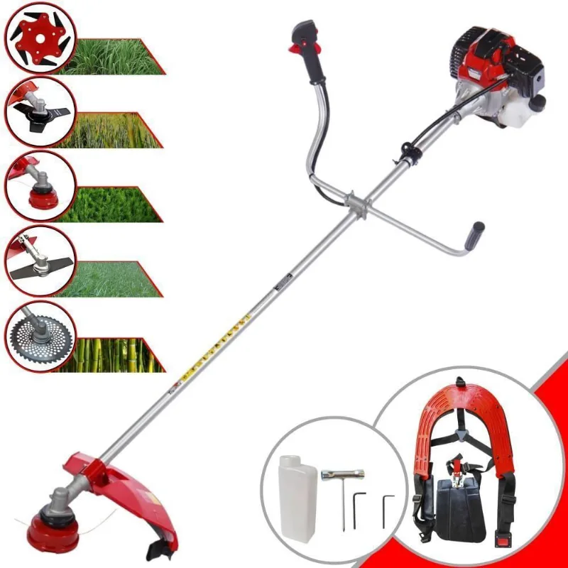 Roçadeira Rt43l 43cc Com Carretel + Facas 2p 3p 6p E 40d