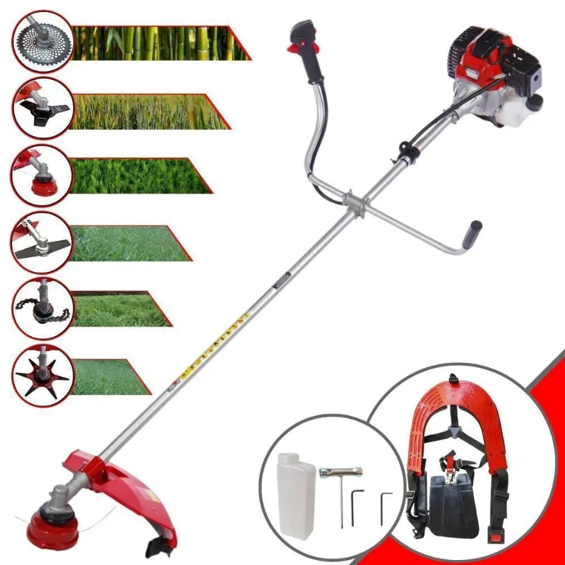 Roçadeira Rt43l Com Carretel + Facas 2p 3p 6p 40d E Trimmer