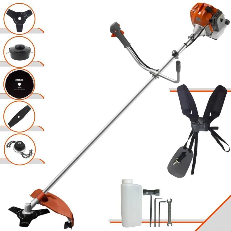 Roçadeira Robusta Rl520acntk 52cc 2hp + Faca 2p 80d, Trimmer