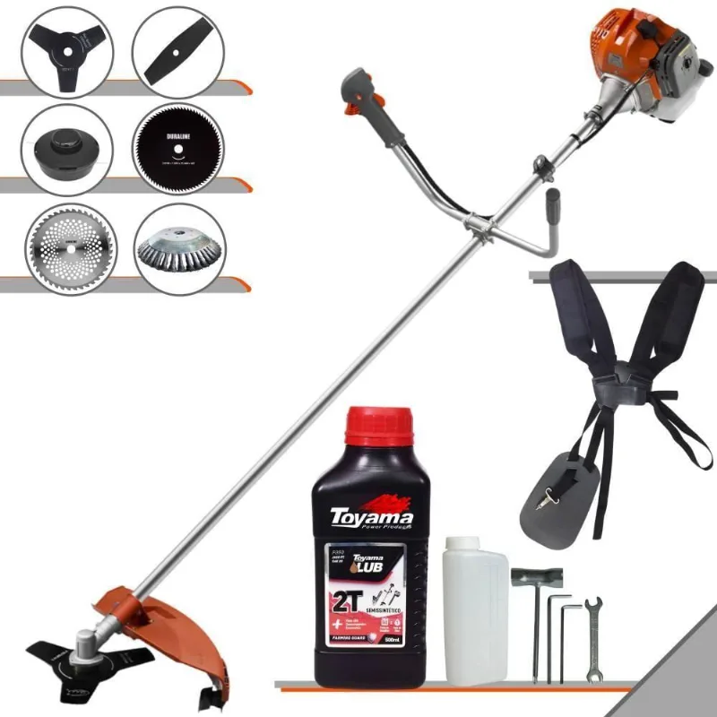 Roçadeira Rl520acntk 52cc Multifunções 6 Em 1 + óleo Toyama