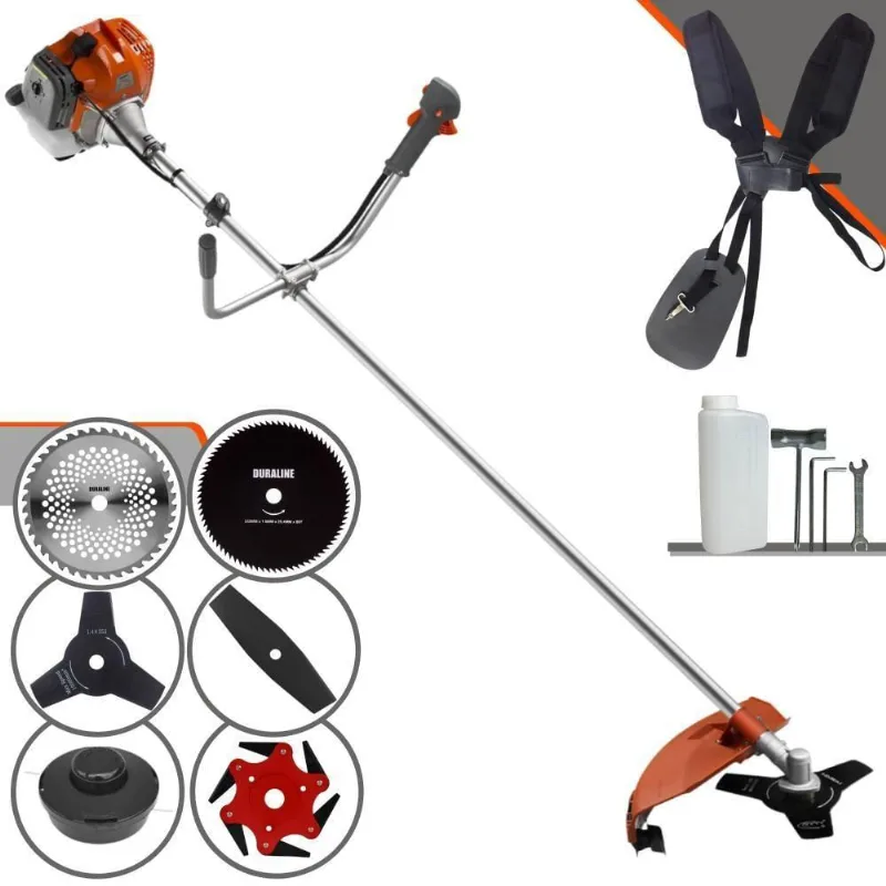 Roçadeira Tekna Rl520acg2 2hp Com Carretel + 5 Lâminas