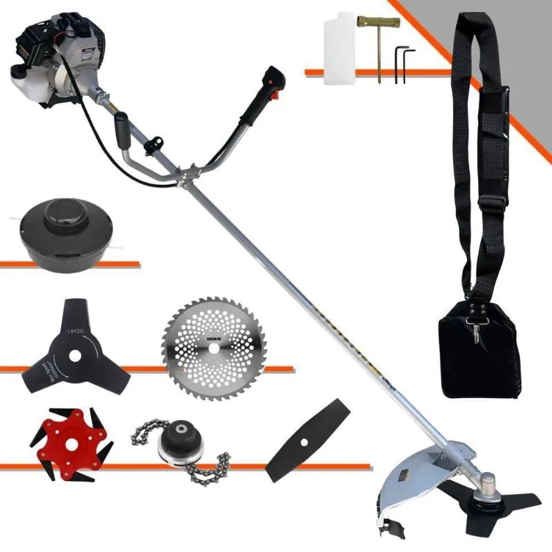 Roçadeira Toyama Tbc43h 1,7hp Com Carretel Nylon + 5 Lâminas