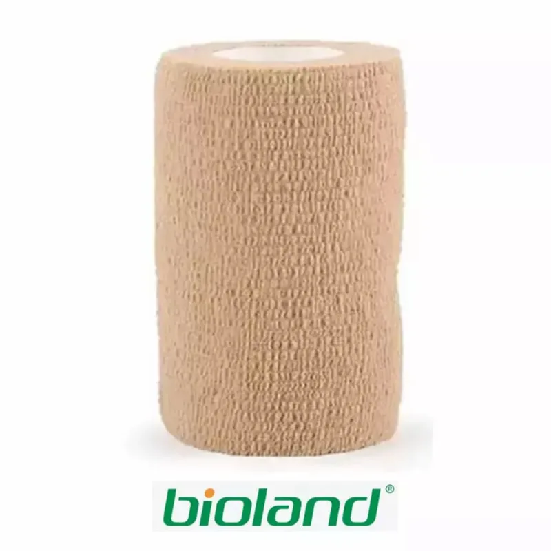 Bandagem Autoaderente Elastica Bioland Tam 7,5 x 4,5cm Bege Único Único