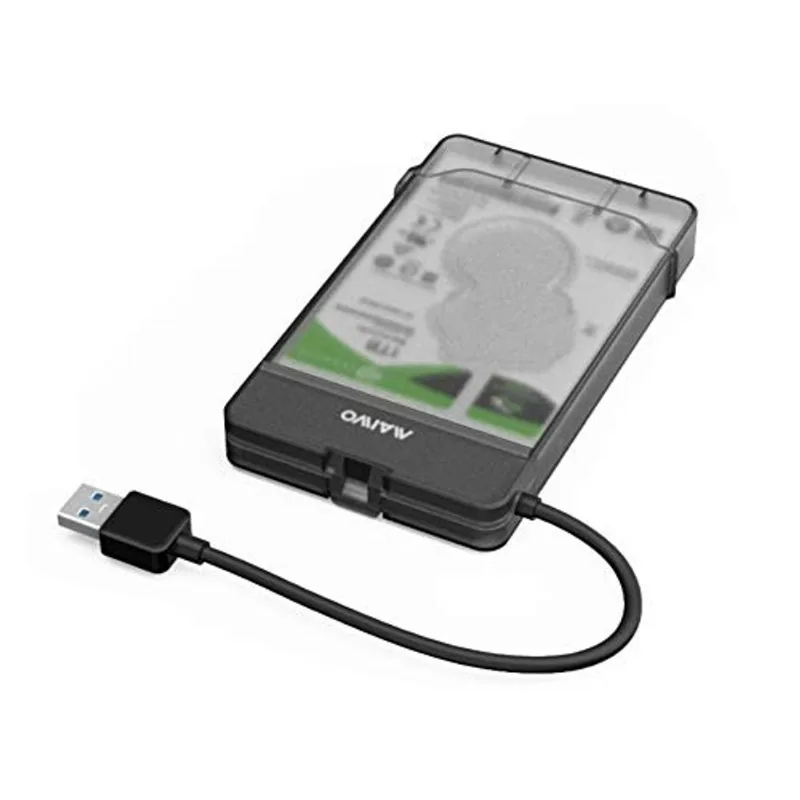 Maiwo Sata De 2,5 Polegadas Para Usb 3.0 Gabinete Externo Do Disco Rígido Externo Sem Ferramentas, Suporte Uasp Sata Sata Ssd Hdd Case 9.5mm