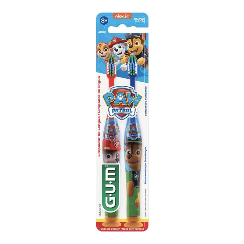 Escova Dental Infantil GUM Patrulha Canina 2 Unidades - Gum