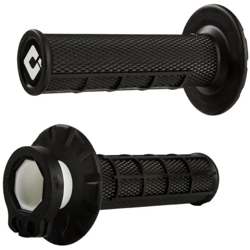 Manopla Odi Lock On mx V2 Half Waffle Preto