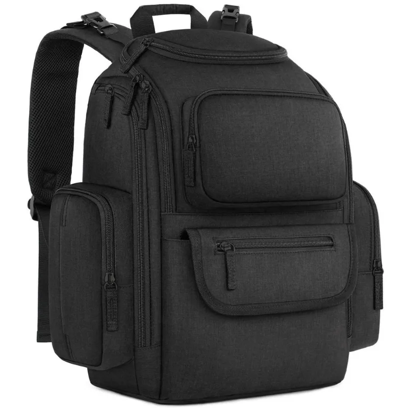 Mochila para fraldas Mancro Multifunctional Dad Black