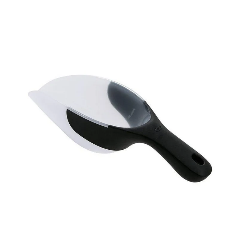 Colher flexível em silicone Oxo 28x10x7,5cm preta