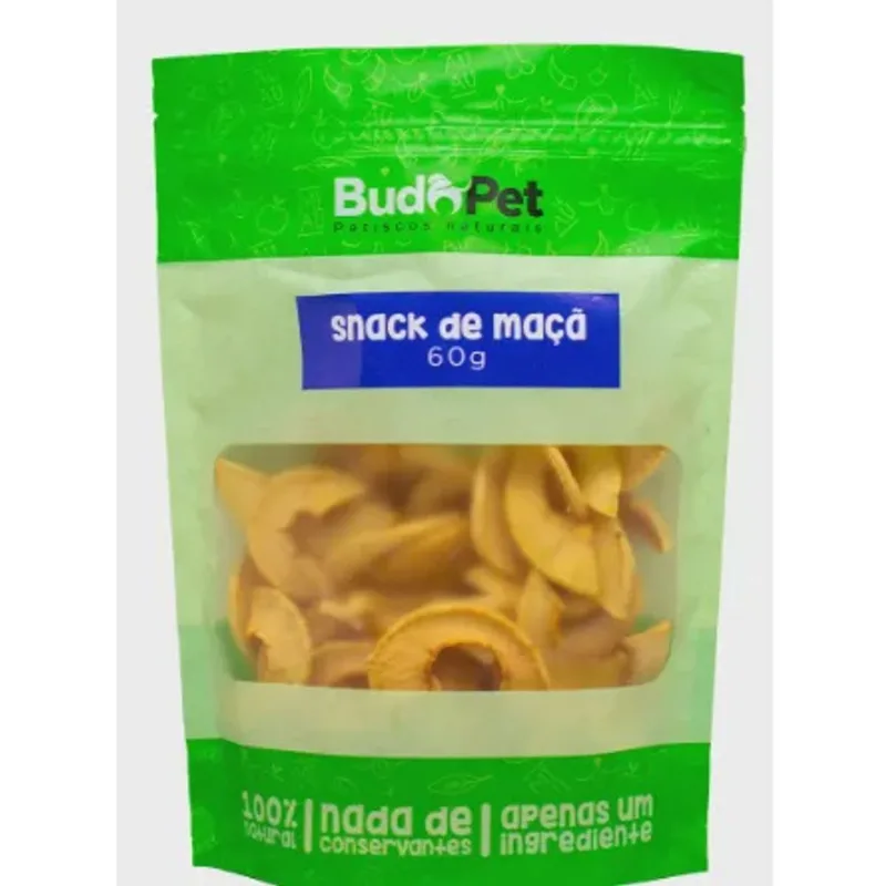 Snack Maçã - 60g - Budopet