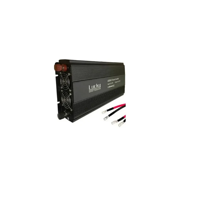 Inversor De Voltagem 6000w 24v 110v Lucky